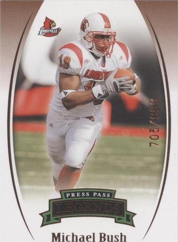 2007 Press Pass Legends Michael Bush #B-26