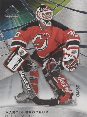 2019-20 Upper Deck SP Game Used - Martin Brodeur #48