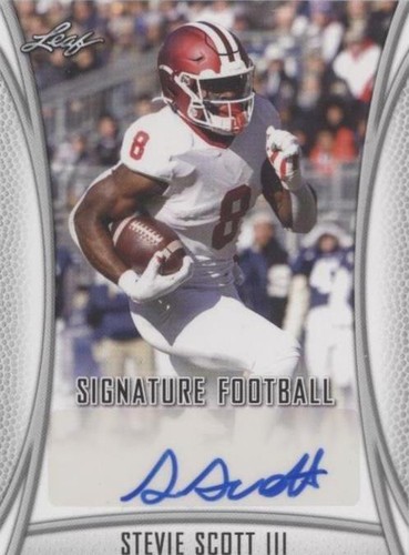 2021 Leaf Signature Stevie Scott III #BA-SS3
