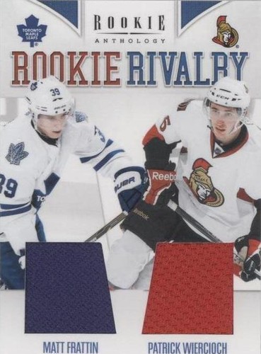 2011-12 Panini Rookie Anthology - Matt Frattin Patrick Wiercioch #28