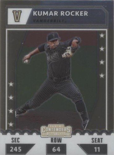 2021 Panini Elite Extra Edition - Kumar Rocker #CTO-KR
