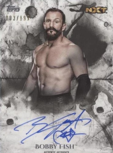 2018 Topps WWE Undisputed - Bobby Fish #UA-BF