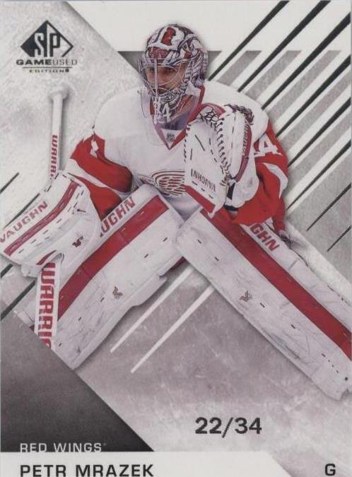 2016-17 SP Game Used - Petr Mrazek #19