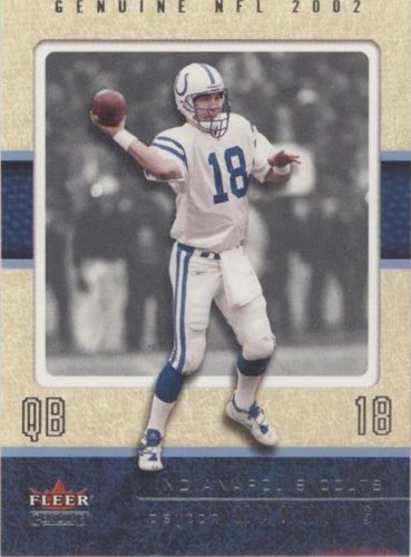 2002 Fleer Genuine Peyton Manning #47