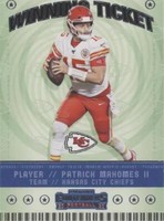 2020 Panini Contenders Patrick Mahomes II #WT1