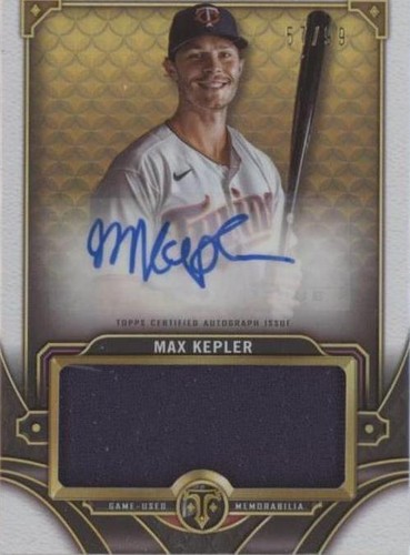 2022 Topps Triple Threads - Max Kepler #ASJR-MK