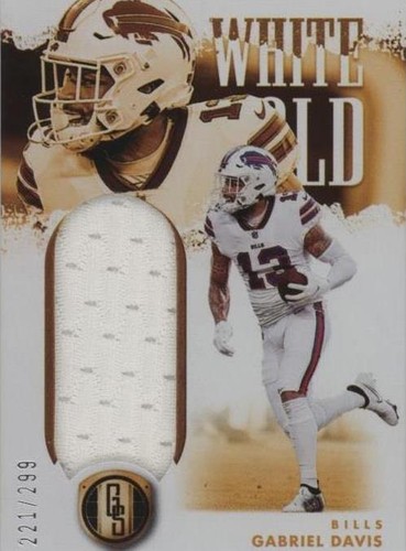2022 Panini Gold Standard Gabriel Davis #WG-GDA