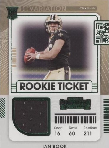 2021 Panini Contenders Ian Book #RSV-IBO