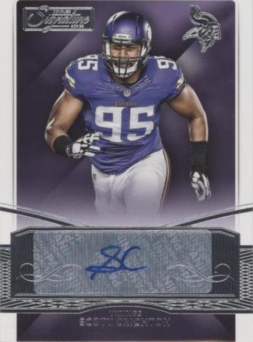 2015 Panini Donruss Signature Series Scott Crichton #48