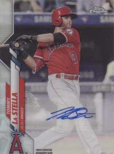 2020 Topps Chrome Update Series - Tommy La Stella #USA-TL