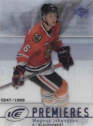 2007-08 Upper Deck Ice - Magnus Johansson #115