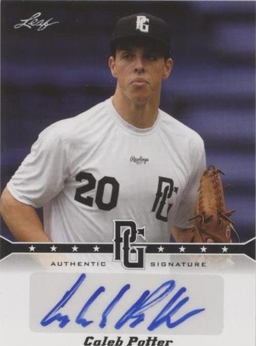 2013 Leaf Perfect Game Showcase - Caleb Potter #A-CP1