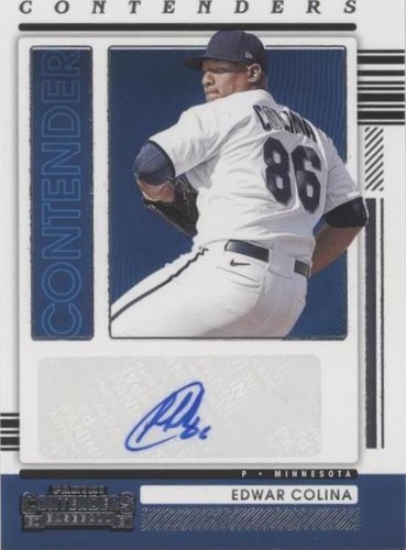 2021 Panini Contenders - Edwar Colina #CA-EC