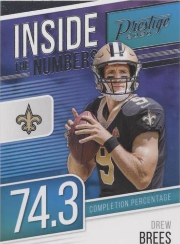 2020 Panini Prestige Drew Brees #IN-DB