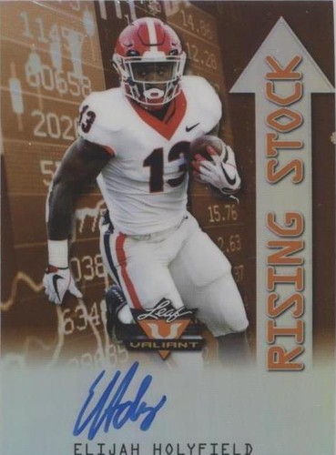 2019 Leaf Valiant Elijah Holyfield #RS-EH2