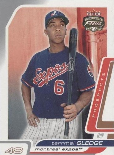 2003 Fleer Focus Jersey Edition - Terrmel Sledge #174