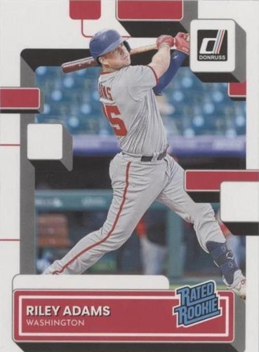 2022 Panini Donruss - Riley Adams #75