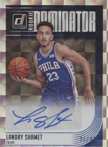 2018-19 Panini Donruss - Landry Shamet #RD-LSH