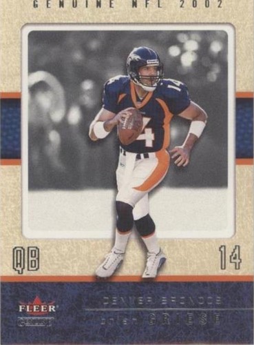 2002 Fleer Genuine Brian Griese #35