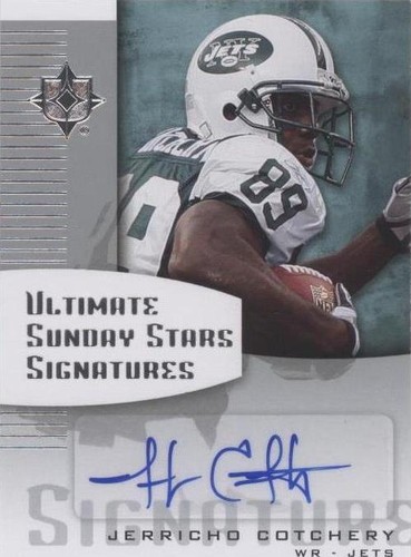 2007 Ultimate Collection Jerricho Cotchery #SS-JC