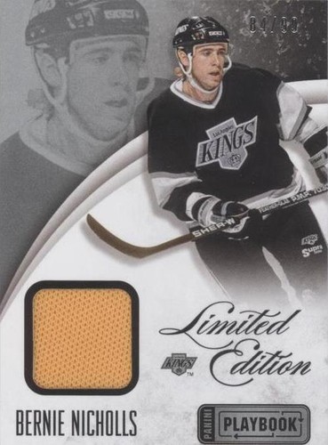 2013-14 Panini Playbook - Bernie Nicholls #LE-BN