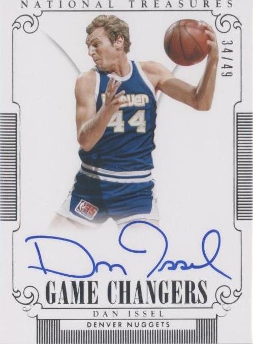 2014-15 Panini National Treasures - Game Changers #GC-DI Dan Issel /49 (AU)