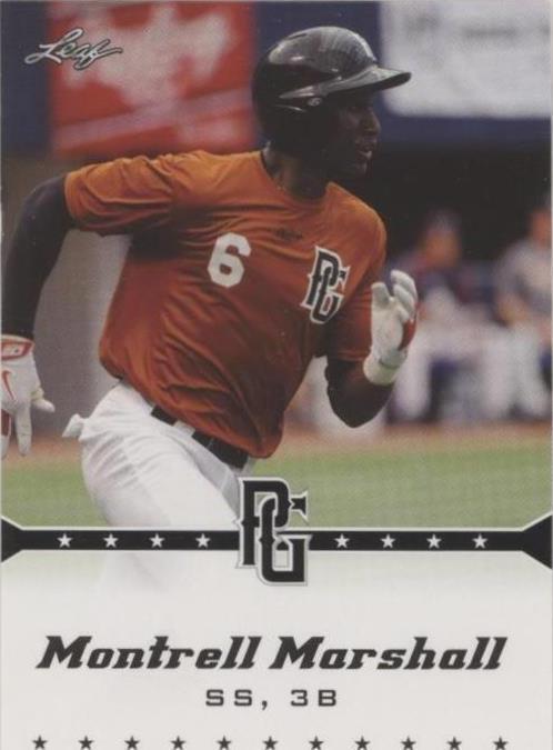 2013 Leaf Perfect Game Showcase - Montrell Marshall #165