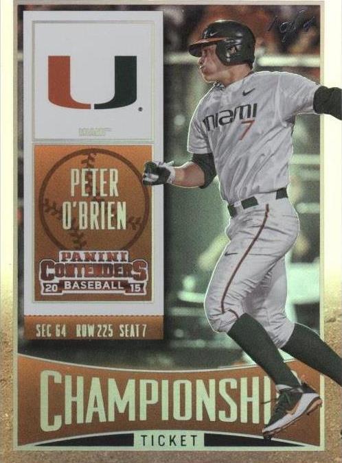2015 Panini Contenders - Peter O'Brien #76