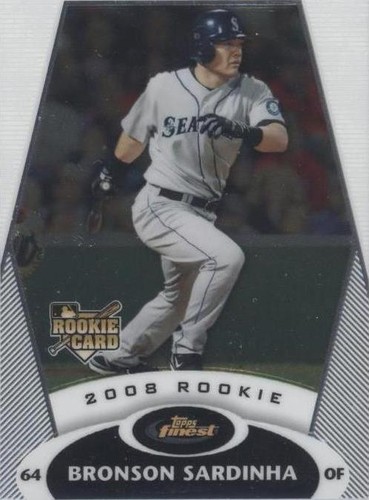2008 Topps Finest - Bronson Sardinha #131