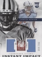 2013 Panini Elite Justin Hunter #10