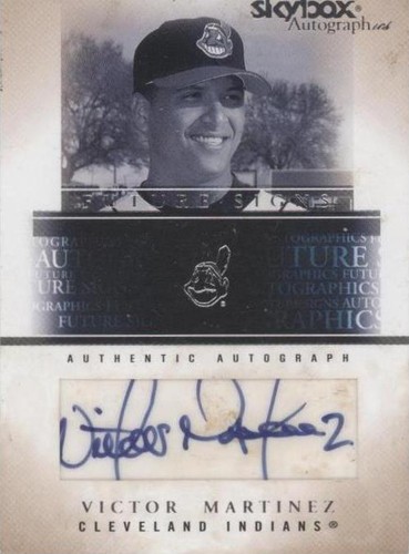 2005 Skybox Autographics - Victor Martinez #FSA-VIM