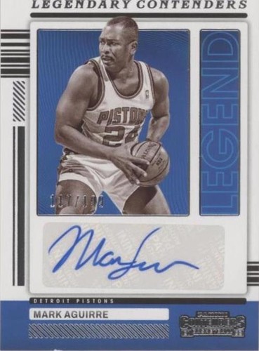 2021-22 Panini Contenders - Mark Aguirre #LC-MAG