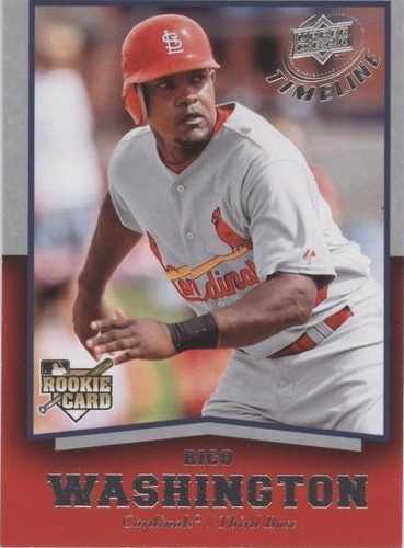2008 Upper Deck Timeline - Rico Washington #85