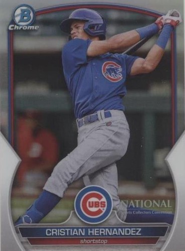 2023 Topps National Convention Wrapper Redemption - Cristian Hernandez #MLB-47