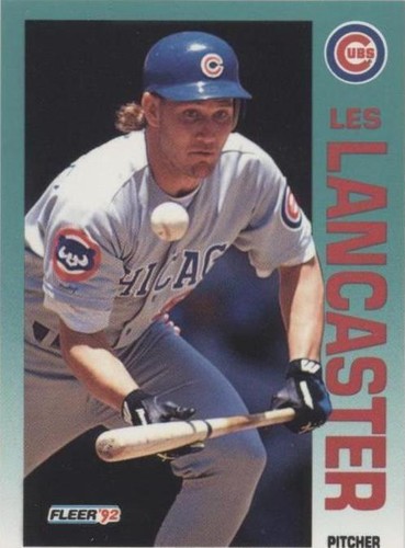 1992 Fleer - Les Lancaster #384