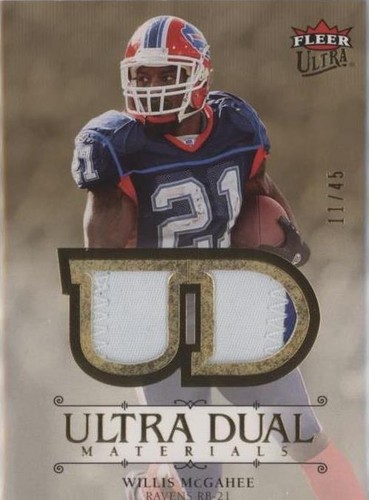 2007 Fleer Ultra Willis McGahee #UDM-WM