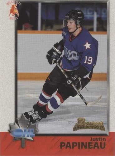 1998-99 Bowman CHL - Justin Papineau #31