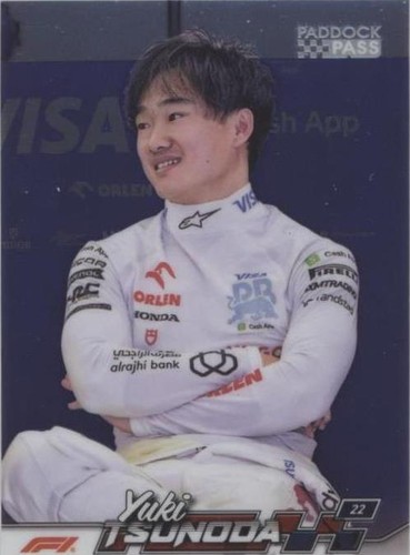 2024 Topps Paddock Pass Formula 1 - Yuki Tsunoda #17