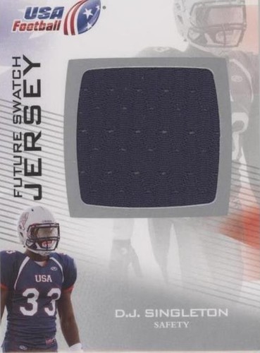 2012 Upper Deck USA Football D.J. Singleton #FS-13