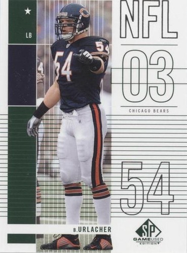 2003 SP Game Used Edition Brian Urlacher #14