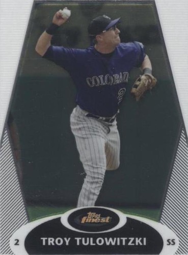 2008 Topps Finest - Troy Tulowitzki #13