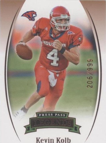 2007 Press Pass Legends Kevin Kolb #B-25