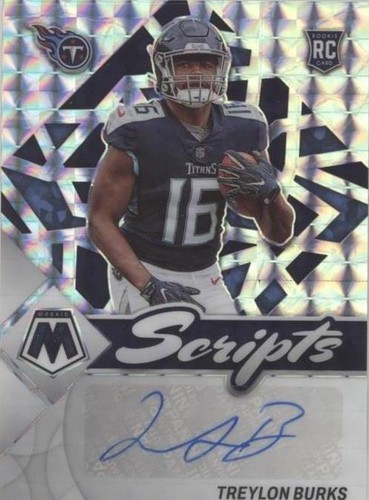 2022 Panini Mosaic Treylon Burks #RS-TB