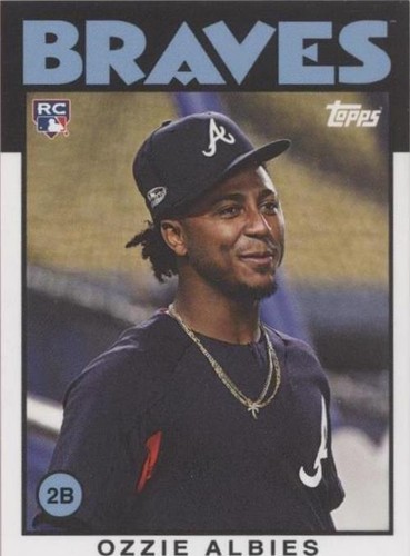 2018 Topps Throwback Thursday #TBT - Ozzie Albies #203