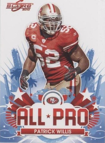 2010 Score Patrick Willis #12
