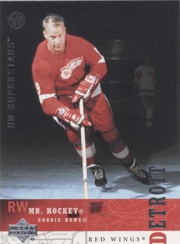 2002-03 Upper Deck UD Superstars - Gordie Howe #81