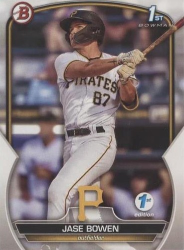623-2 2023 Bowman Baseball 1st Jase Bowen Pittsburgh Pirates | eBay