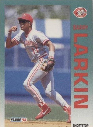 1987 Fleer Barry Larkin #204 RC Rookie Cincinnati Reds | eBay