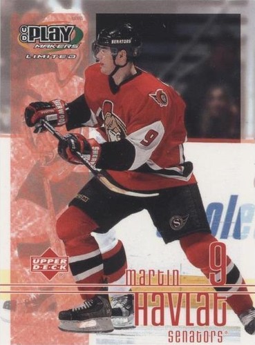 2001-02 Upper Deck Play Makers Limited - Martin Havlat #70