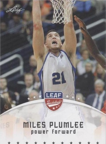2012 Leaf - Miles Plumlee #MP1